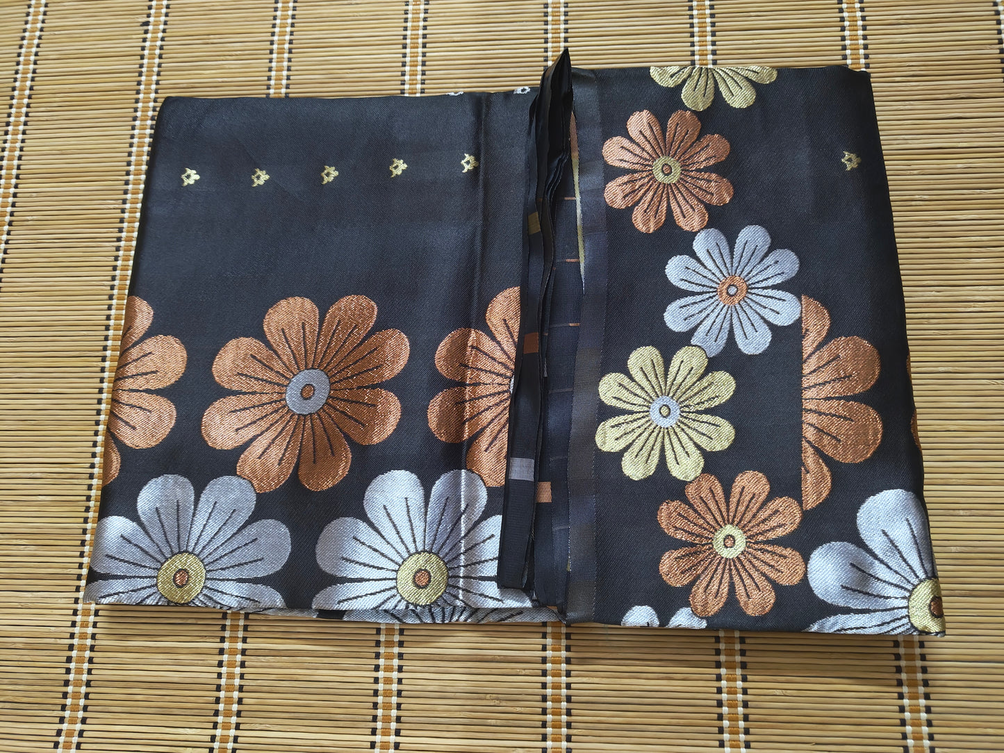 Floral Handweave Pure Silk Saree